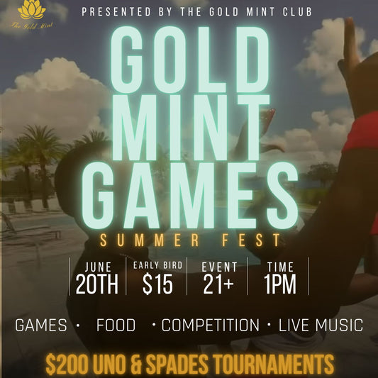 Gold Mint Games: Summer Fest - 20 Jun 2026
